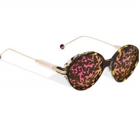 Dior Accessories - NWT Dior Umbrage around Blonde Havana/ Pink Sunglasses